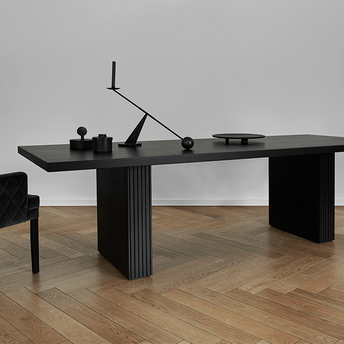 Balie Balie Spisebord Rektangulært Black