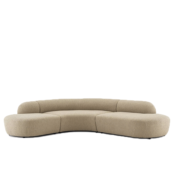 Bouclé-Sofa-Sand