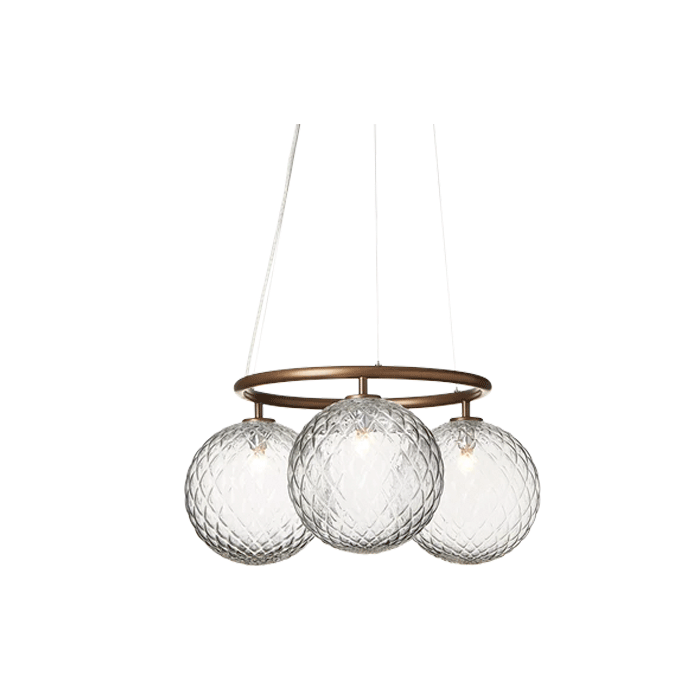 Miira 3 Loftlampe - Optisk Glas
