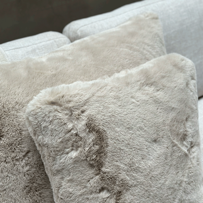 Faux Fur Pude 50x70