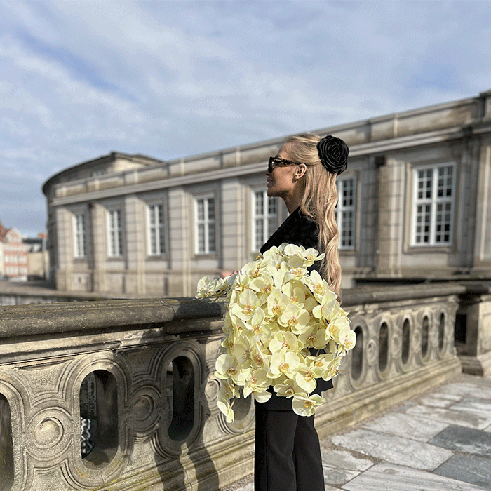 Kunstig Orkidé Creme