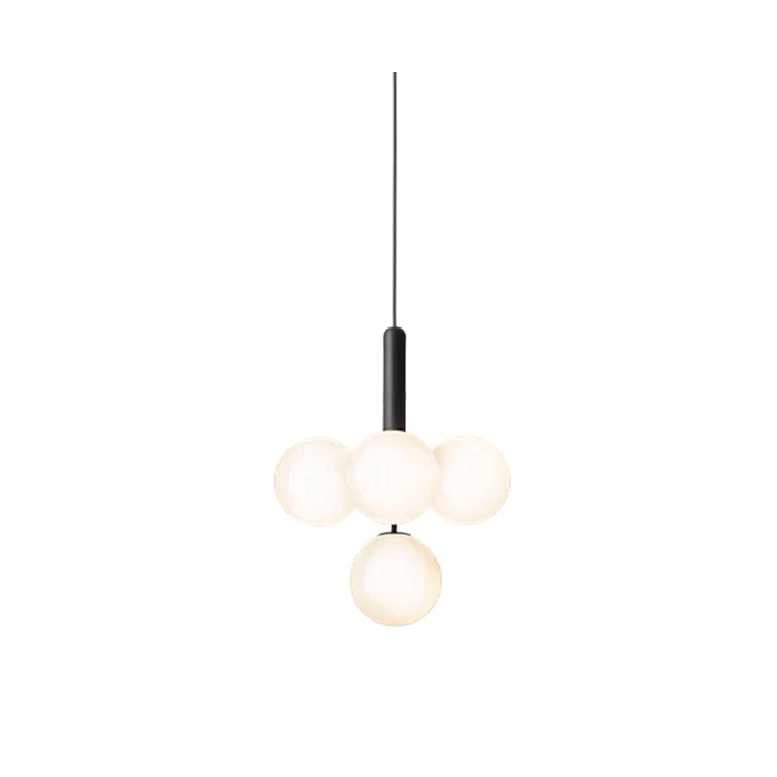 Miira 4 Loftlampe - Opal Glas