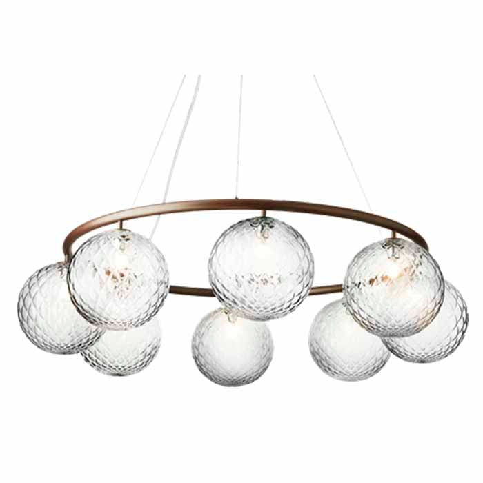 Miira 8 Loftlampe - Optisk Glas