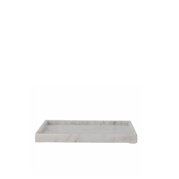 Marmor Bakke Hvid 35x35 cm