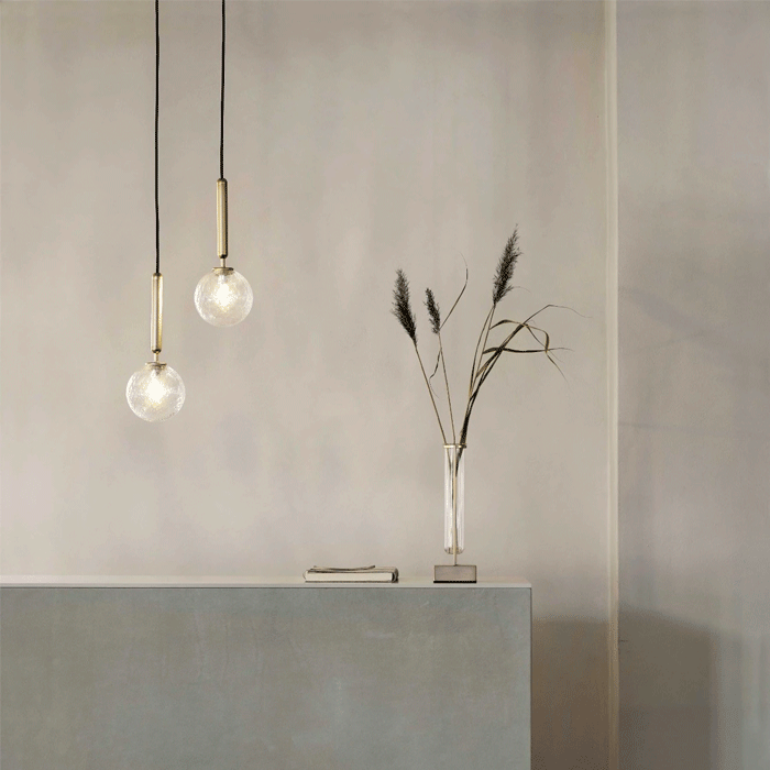 Miira 1 Loftlampe - Optisk Glas