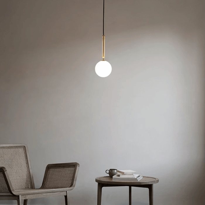 Miira 1 Loftlampe - Opal Glas