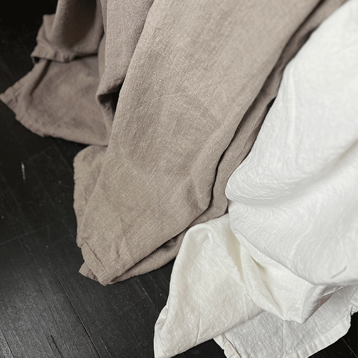 Linen Sengetæppe 270x260
