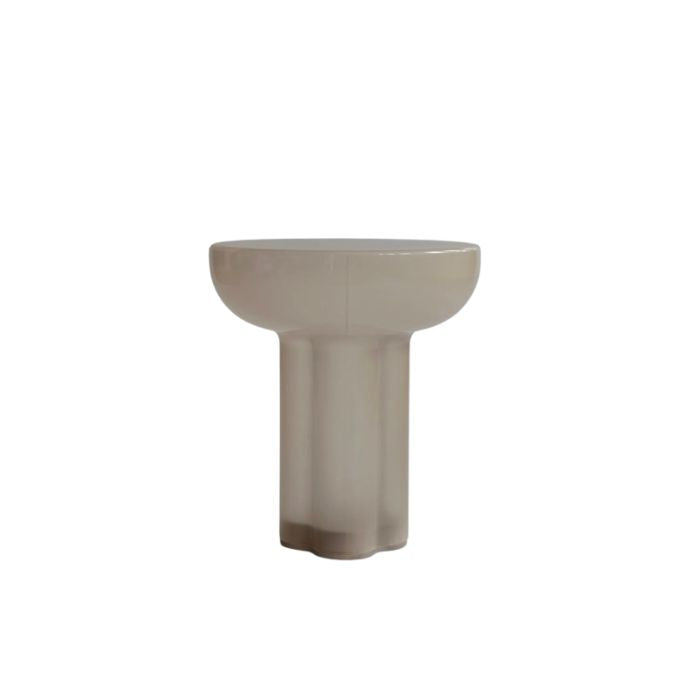 Sidebord Glas Sand Ø45