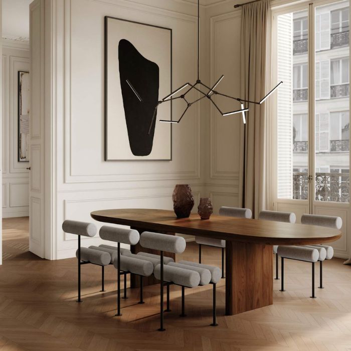 Stick Loftlampe Bronze