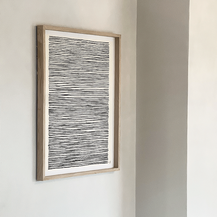 Billede med Ramme 60x75