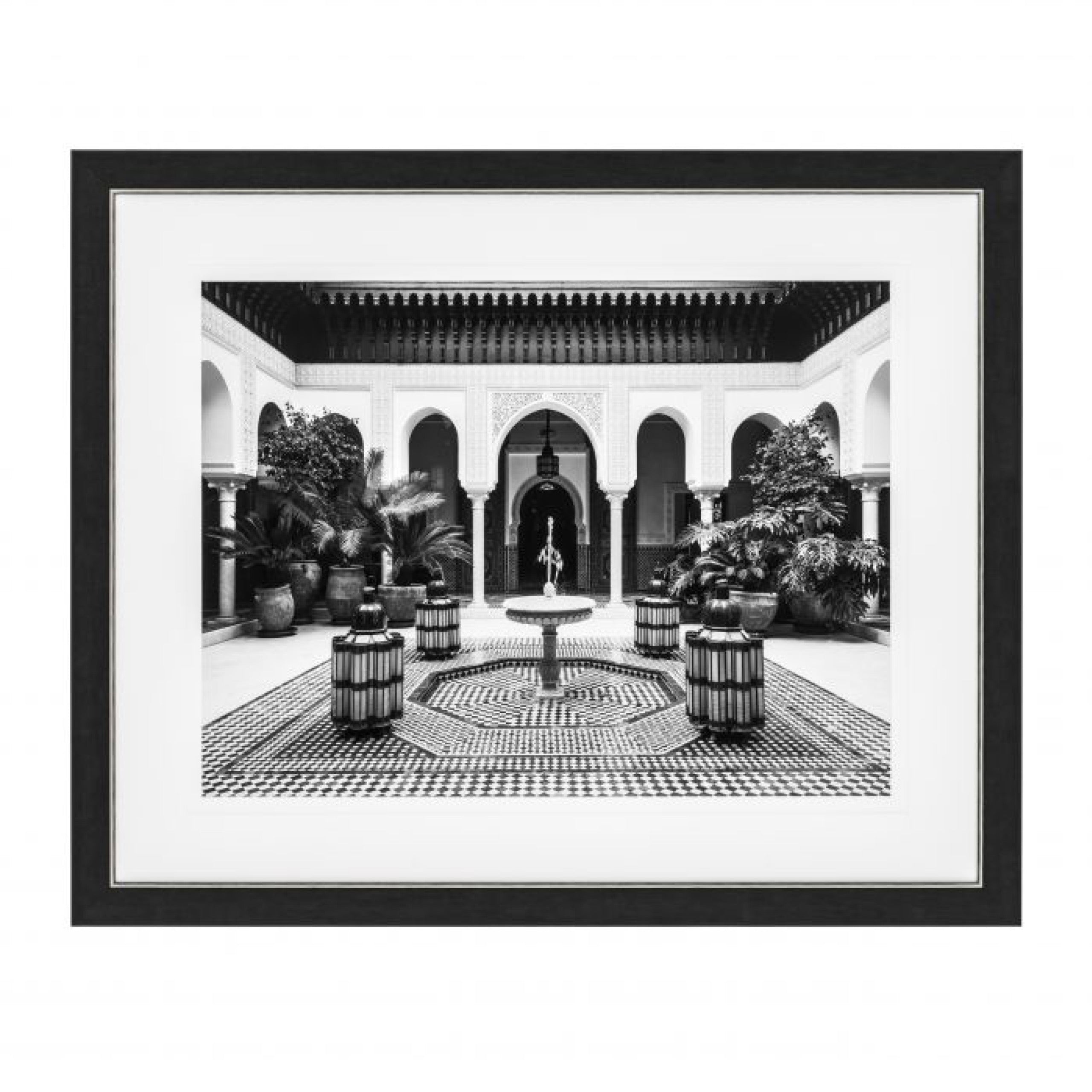 Marrakech Billede med sort ramme