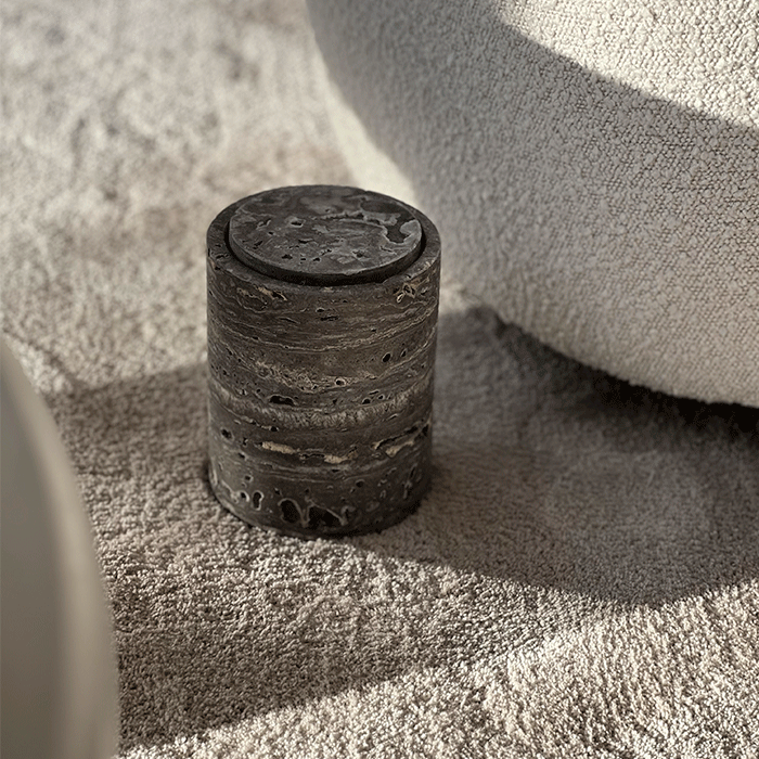 Bonbonniere i Travertin Mini