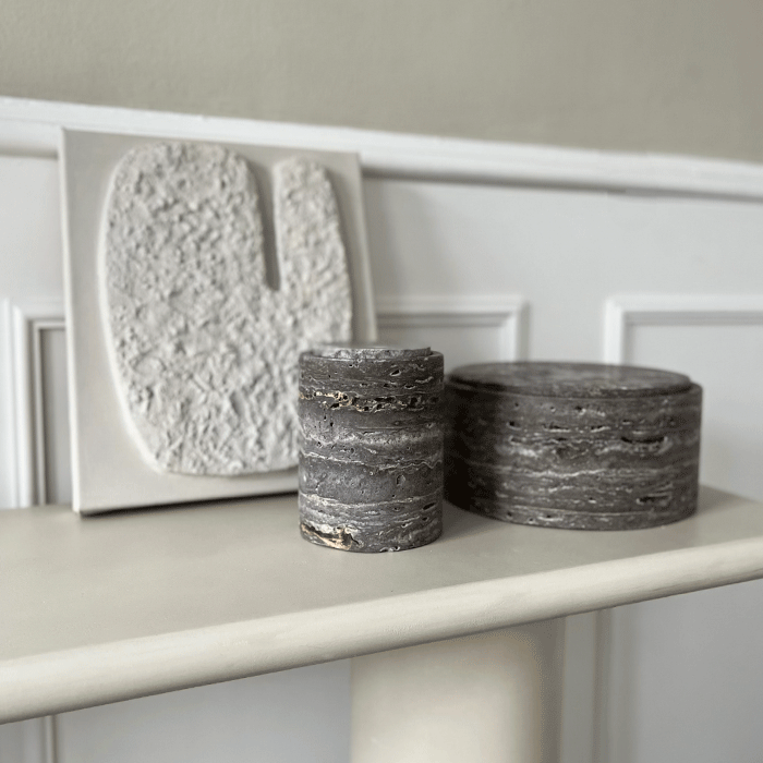 Bonbonniere i Travertin Mini