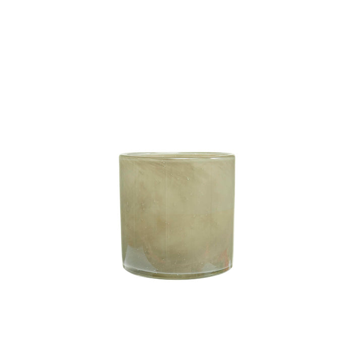 Lysestage med Dråber Grå