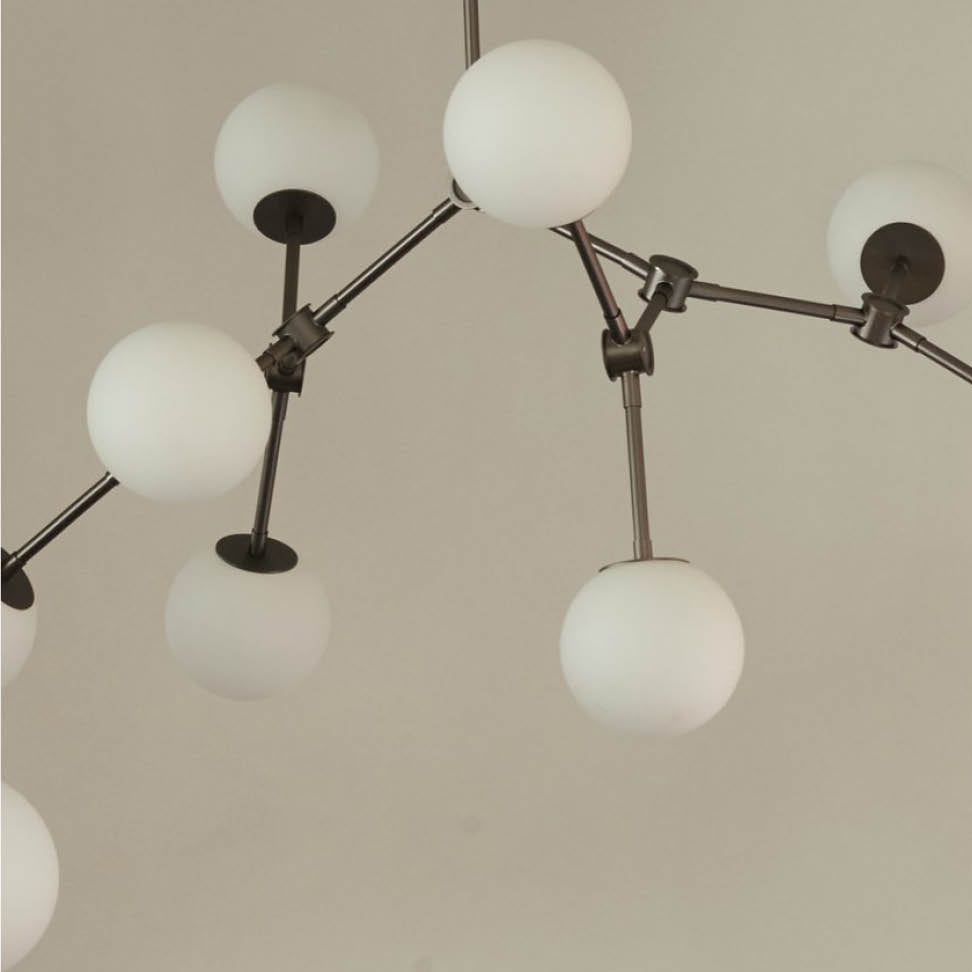 Nora Loftlampe - Hvid