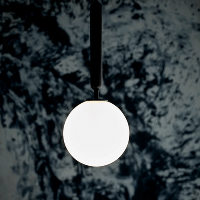 Miira 1 Loftlampe - Opal Glas