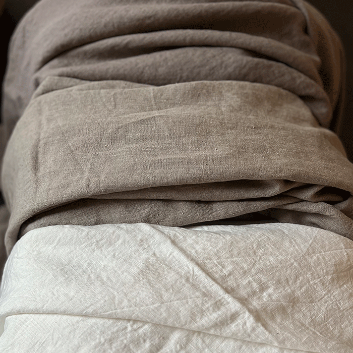 Linen Sengetæppe 270x260