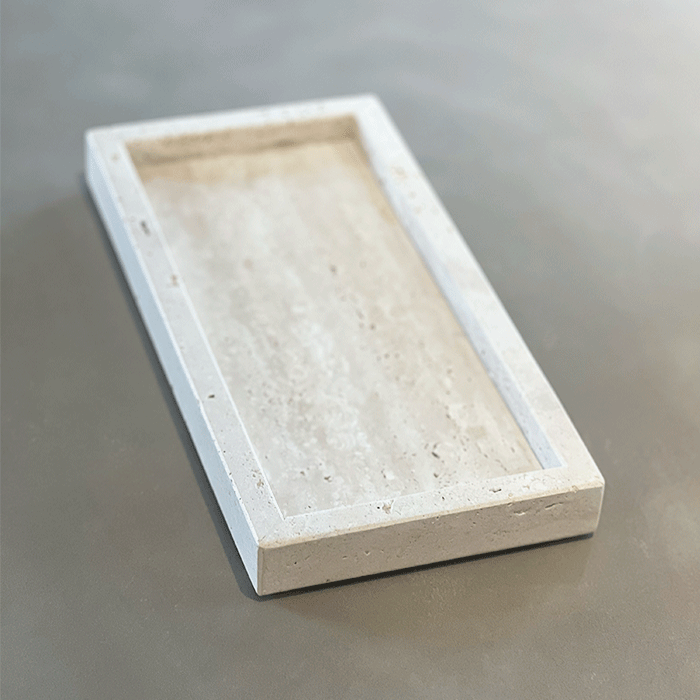 Travertin Bakke 15x30 cm