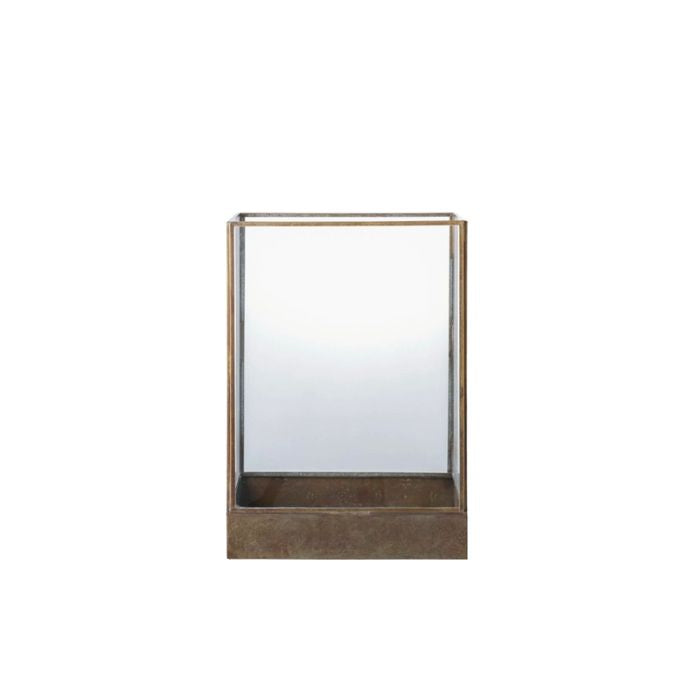 Lanterne Antik Messing Look