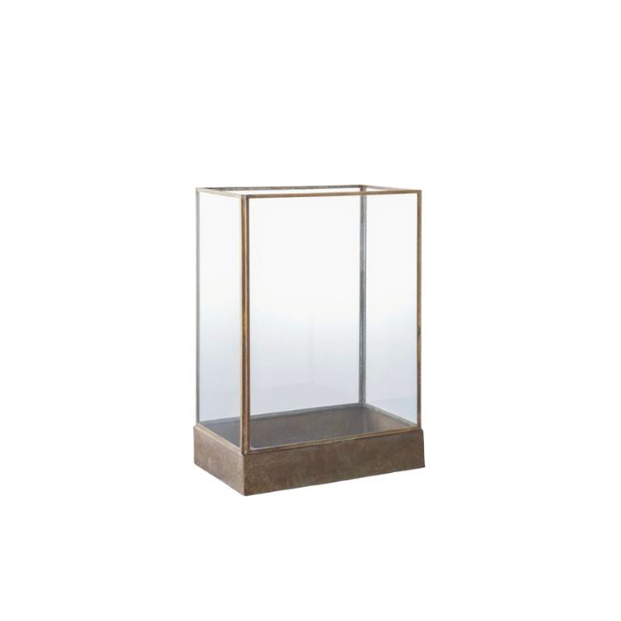 Lanterne Antik Messing Look