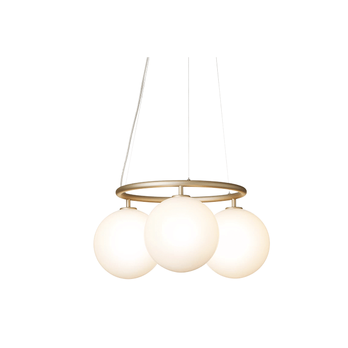 Miira 3 Loftlampe - Opal Glas