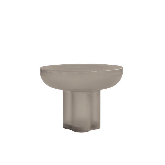 Sofabord Glas Sand Ø55