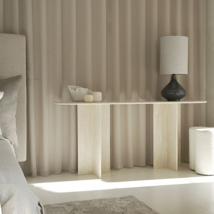 Balie Balie Konsolbord Travertin