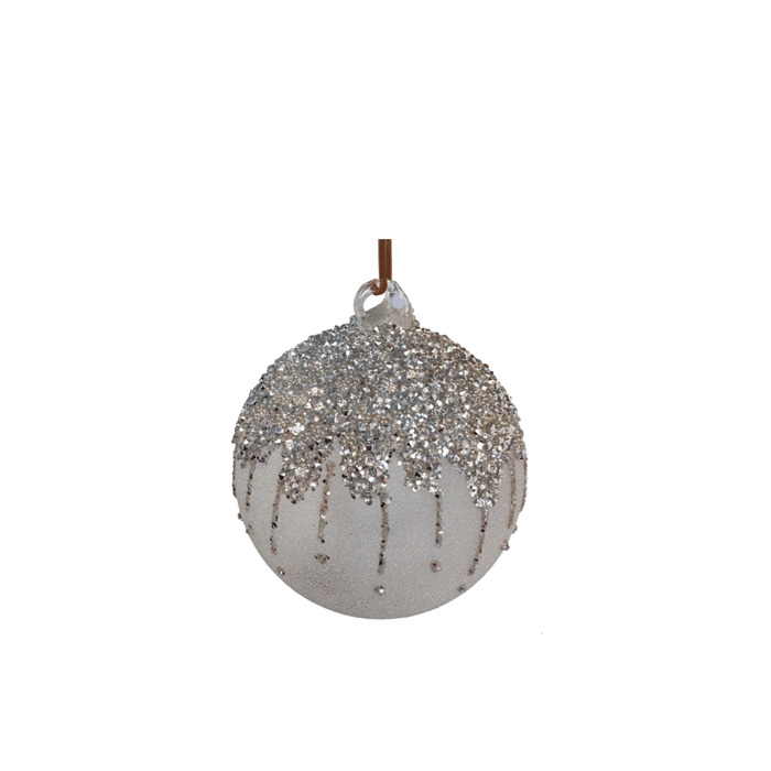 julekugle-med-sølvdråber-10cm